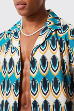 Chemise Oversize à Manches Courtes -Promos Coutuvelle Magasin bmm47800 green xl 3 scaled