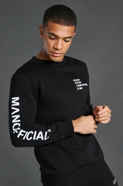 Ensemble De Survêtement à Imprimé - MAN Active -Promos Coutuvelle Magasin mzz04791 black xl 3 scaled